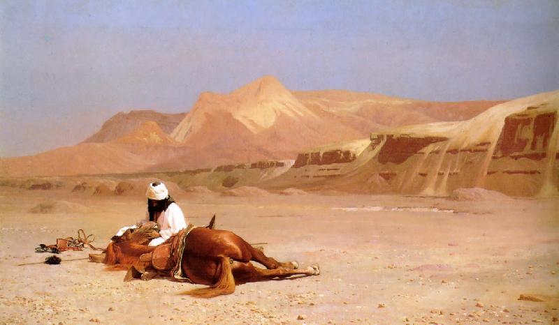 Jean Leon Gerome The Arab and his Steed Germany oil painting art